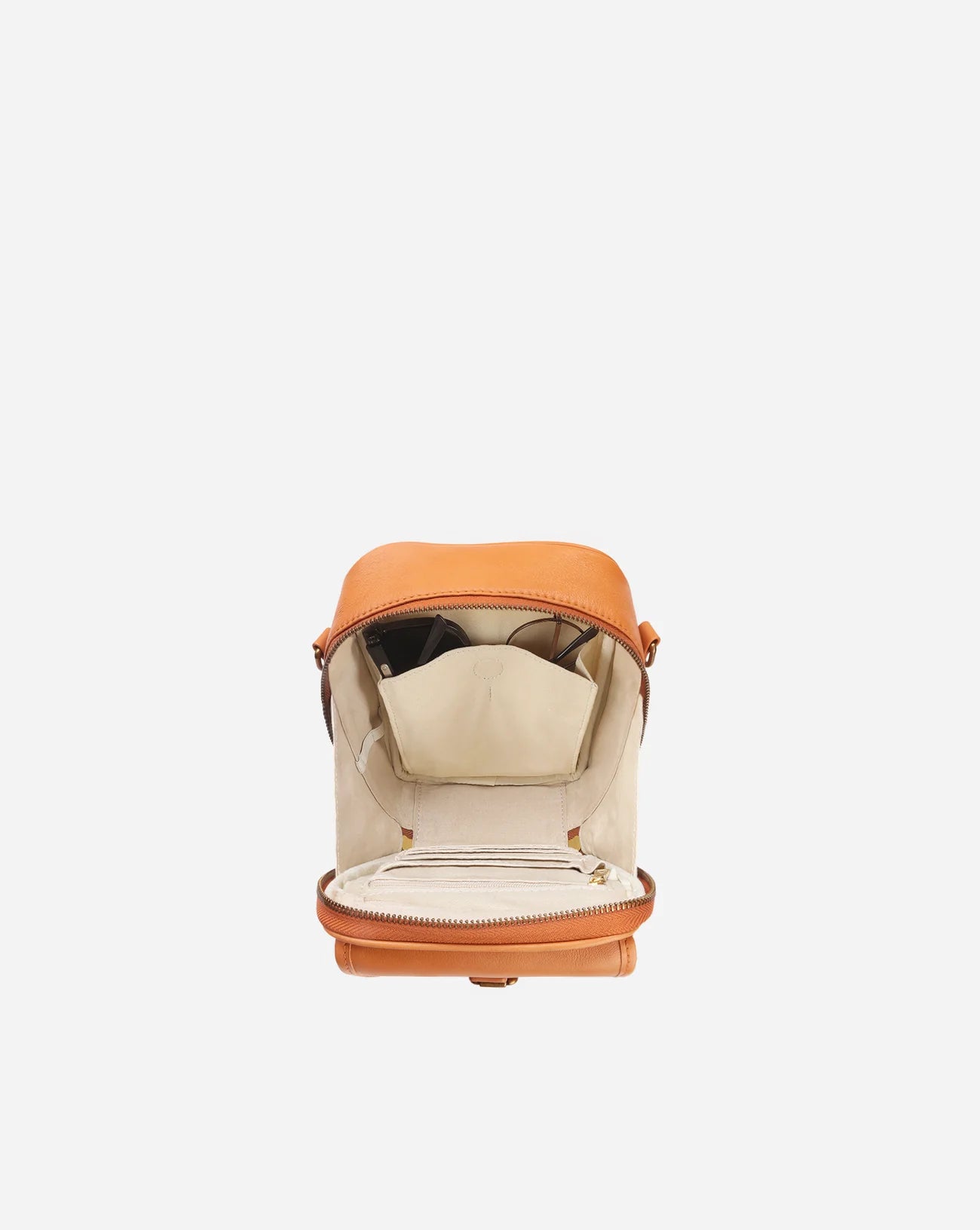 Sac Bandoulière Femme en Cuir Plein Grain avec Portefeuille Intégré – Compact et Pratique, Idéal pour Sorties Quotidiennes