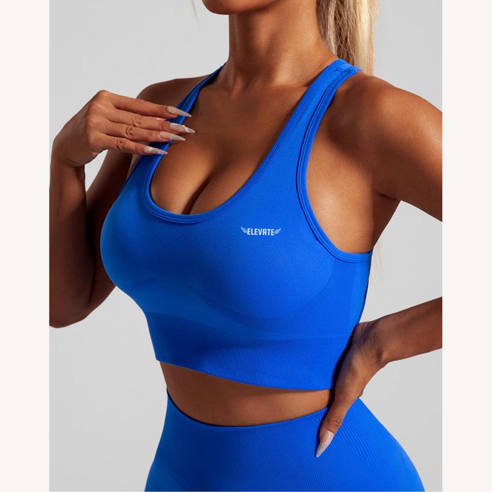 Variant image for Ensemble de Sport Femme Seamless Taille Haute avec Brassière Dos Croisé - Confort Optimal pour Gym et Yoga-10
