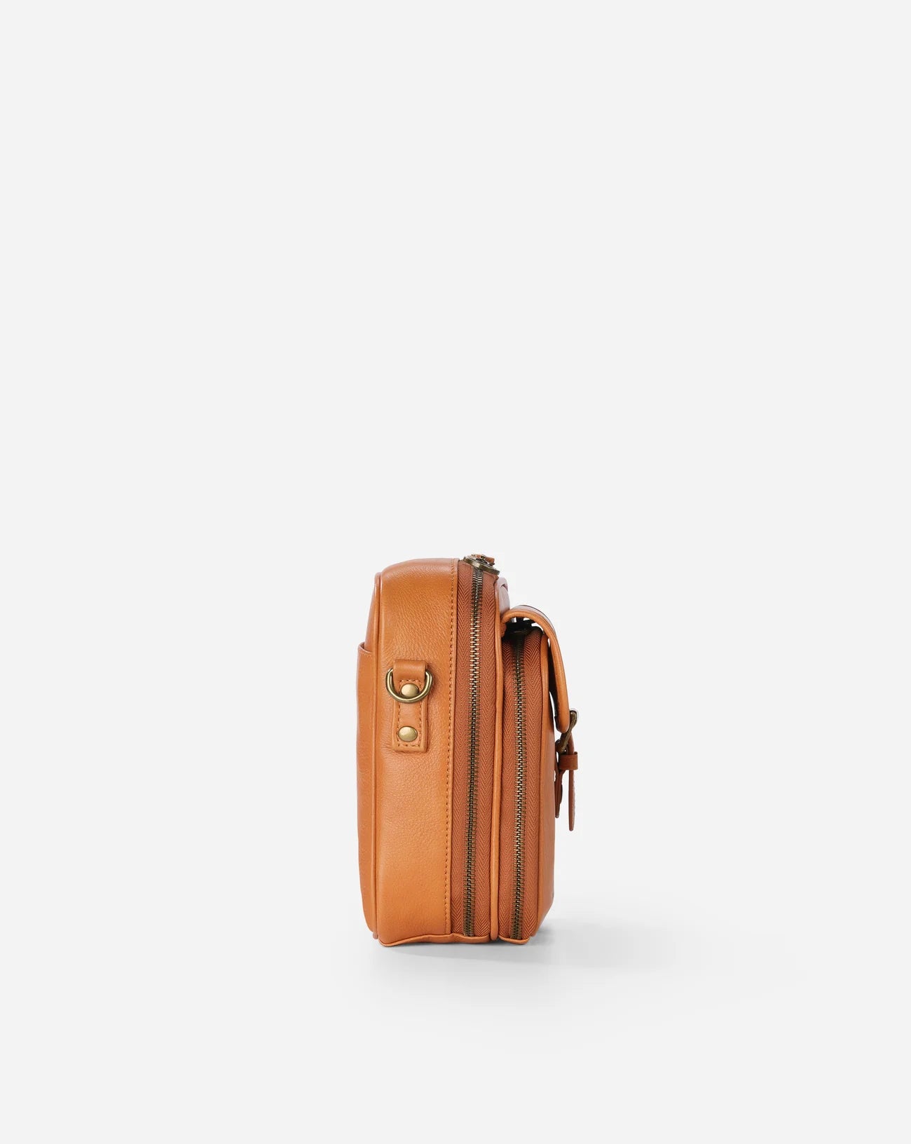 Sac Bandoulière Femme en Cuir Plein Grain avec Portefeuille Intégré – Compact et Pratique, Idéal pour Sorties Quotidiennes