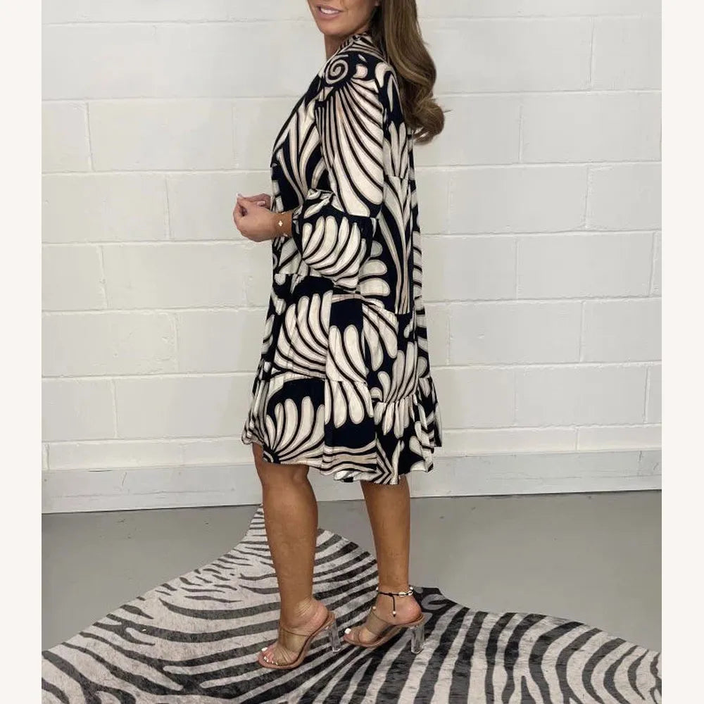 Robe d'Été Longue Femme Chic à Motif Floral - Tissu Léger et Confortable pour Été