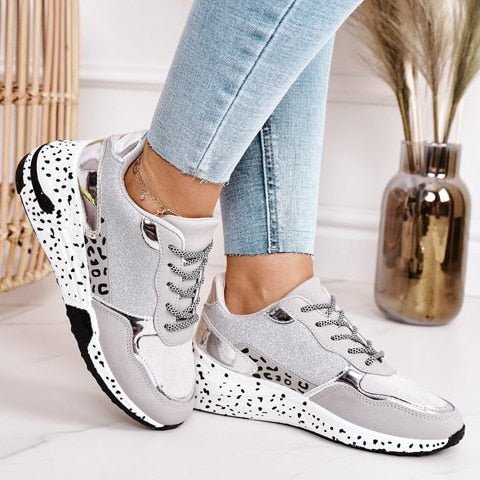 Comfortable Sneakers with Rubber Sole – Foot Pain Relief, Slip Resistant