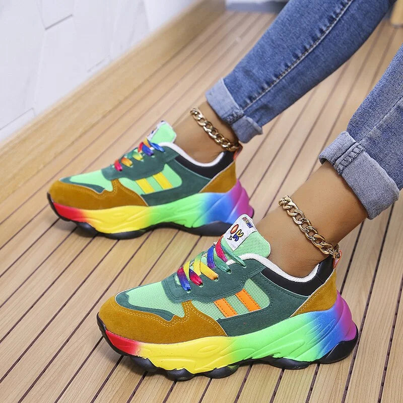 Lightweight Sneakers with Arch Support and Gel Cushioning – Optimal Comfort and Spacious Toe Box