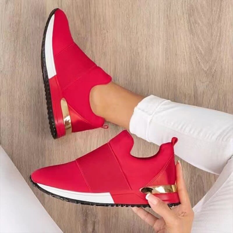 Lightweight Women's Orthopedic Sneakers with Cushioned Sole and Elegant Design for Daily Comfort