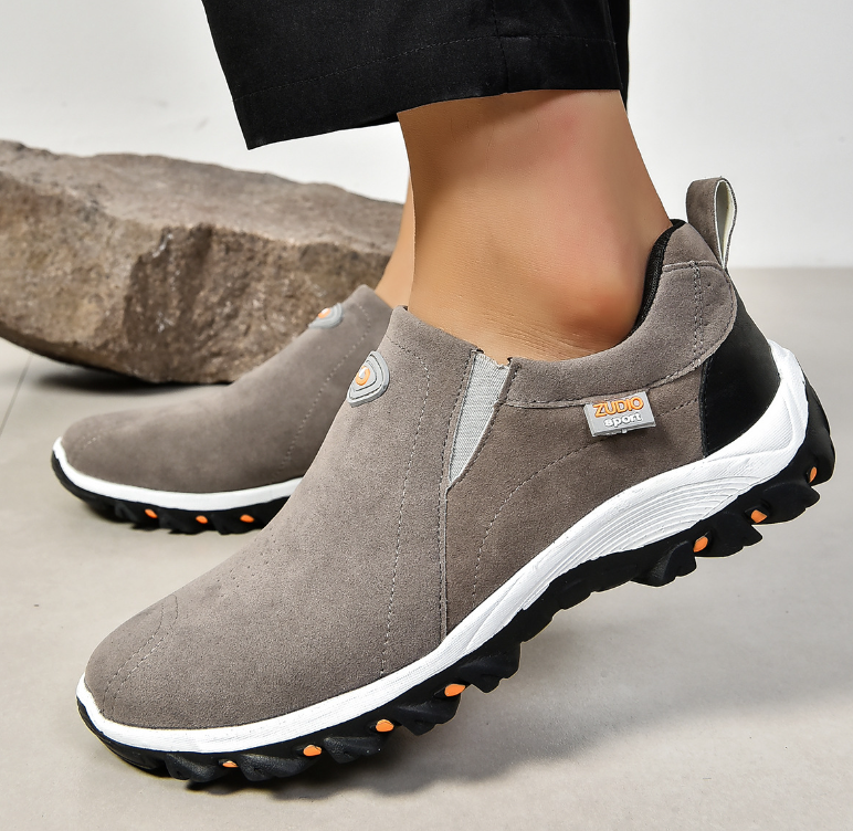 Lightweight Orthopedic Sneakers for Men with Non-Slip Sole and Memory Foam