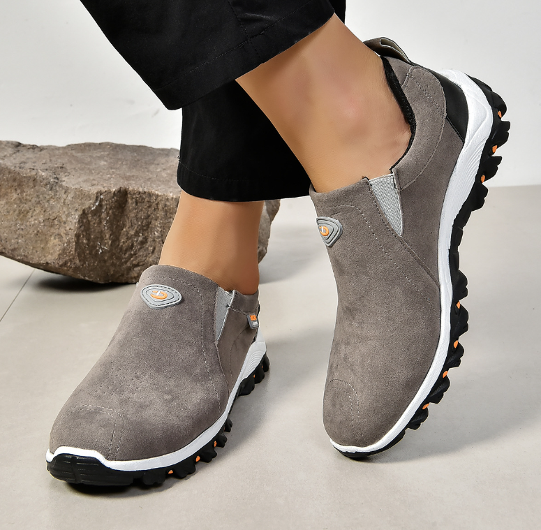 Baskets Orthopédiques Légères pour Hommes avec Semelle Antidérapante et Mousse à Mémoire de Forme