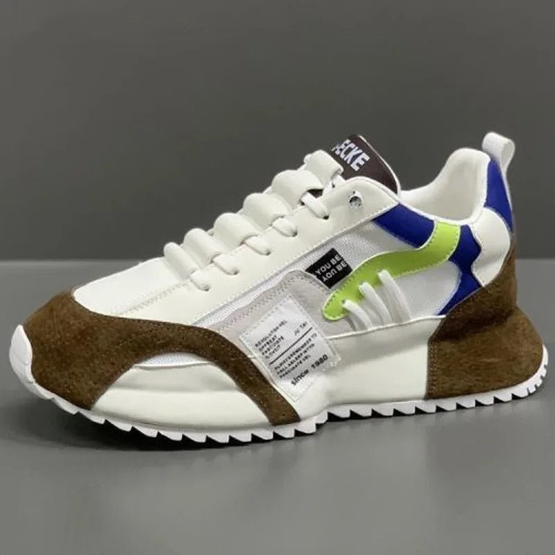 Breathable Men's Sneakers with Double Air Cushioning – Comfort and Elegance for Everyday Wear