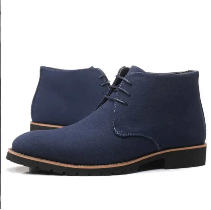 Bottes Chukka en Daim pour Hommes avec Semelle Ergonomique – Confort et Élégance au Quotidien