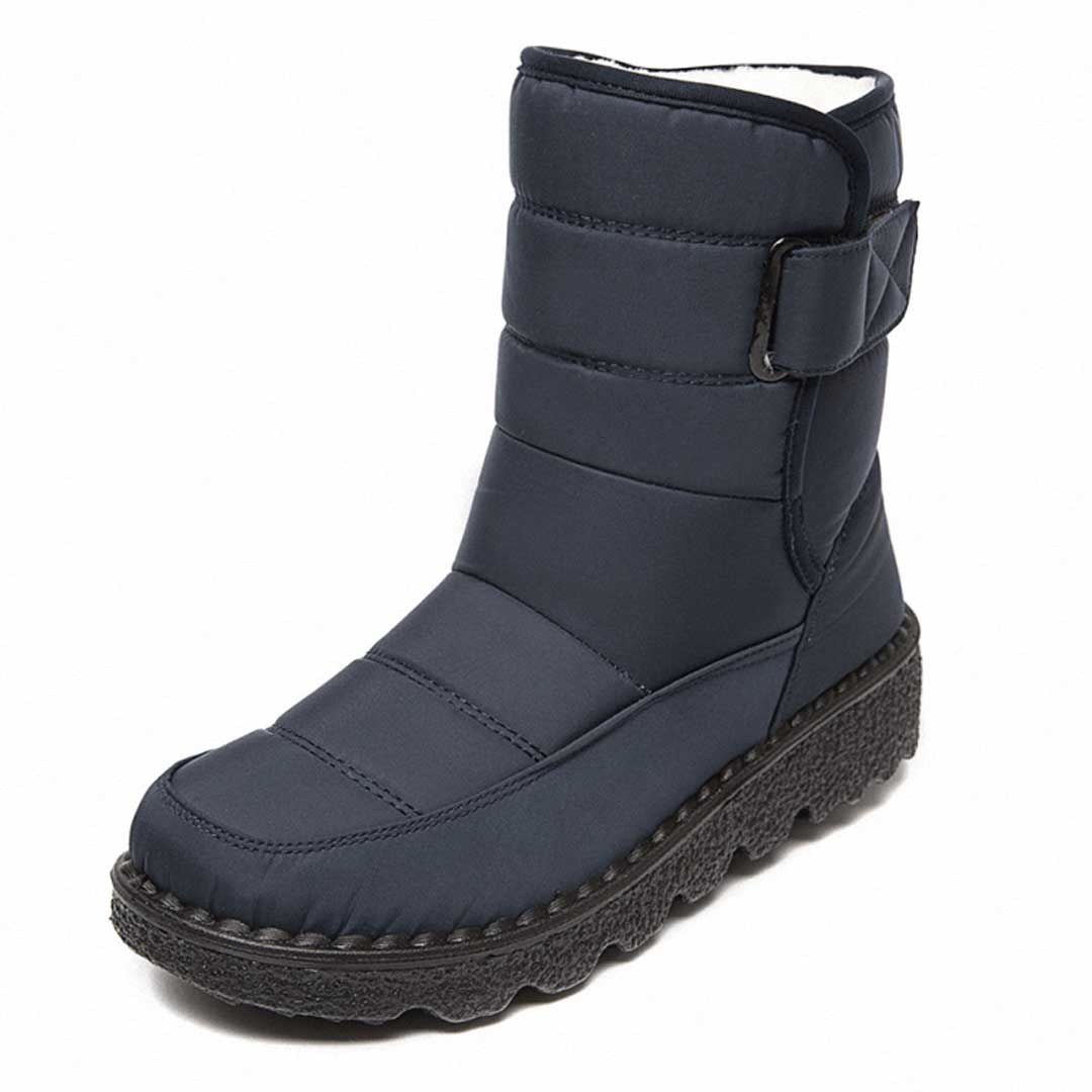 Bottes d'Hiver Isolantes Femme - Mi-Mollet, Chaudes et Confortables 5