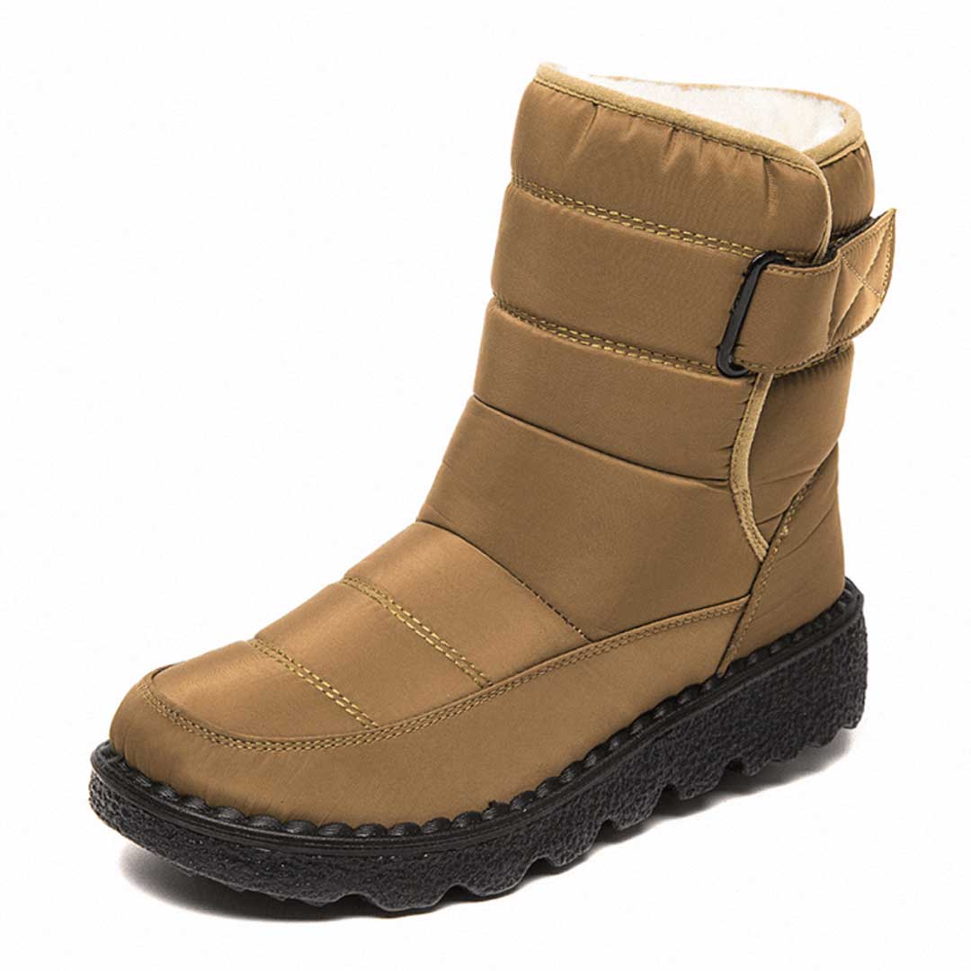 Bottes d'Hiver Isolantes Femme - Mi-Mollet, Chaudes et Confortables 7