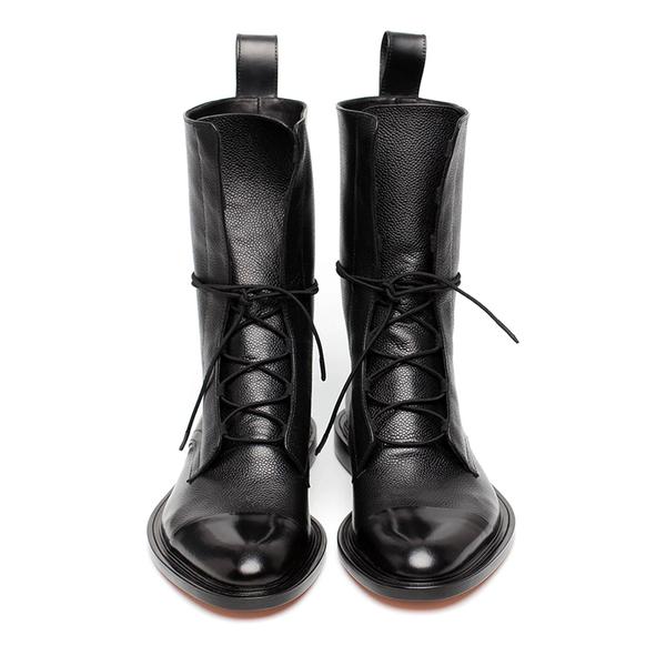 Bottes en Cuir pour Femmes avec Doublure en Fourrure – Style Urbain Hiver 5
