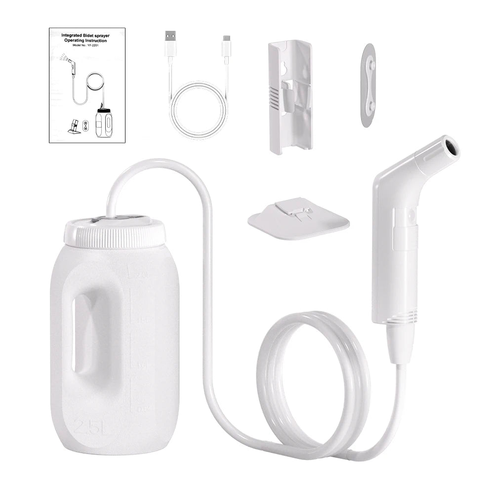 Breeze Electric Bidet | Portable Rechargeable 2.5L