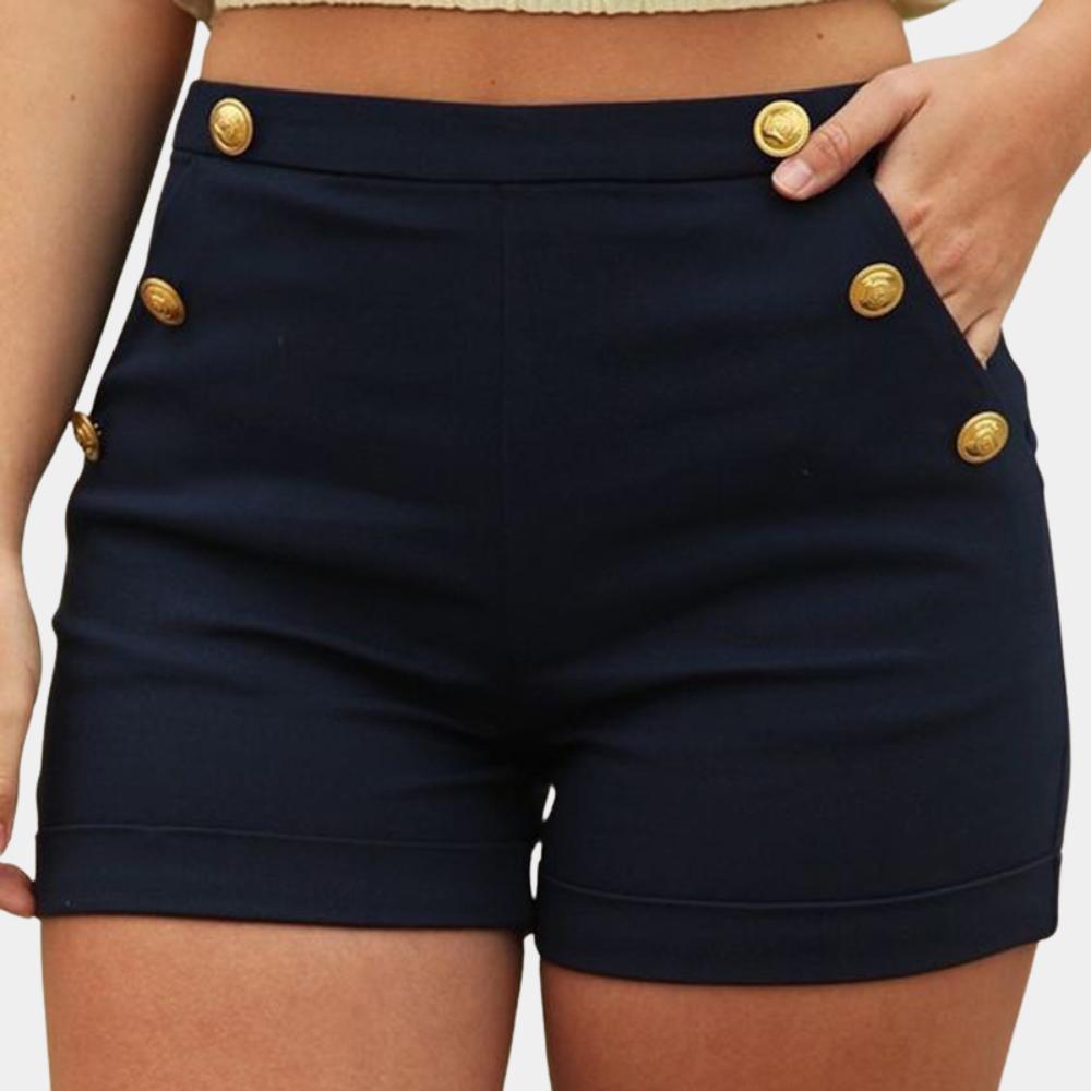 Pantalon Femme Taille Haute Chic en Tissu Léger – Élégance en Noir et Bleu pour un Confort Optimal