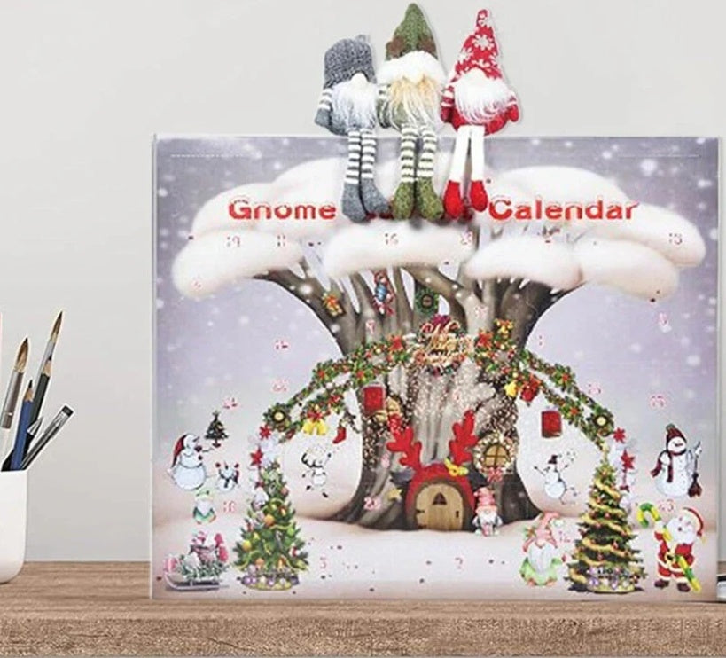 Calendrier de l'Avent Halloween avec 24 Puzzles Surprises en Carton Léger – Décoration Festive et Compte à Rebours