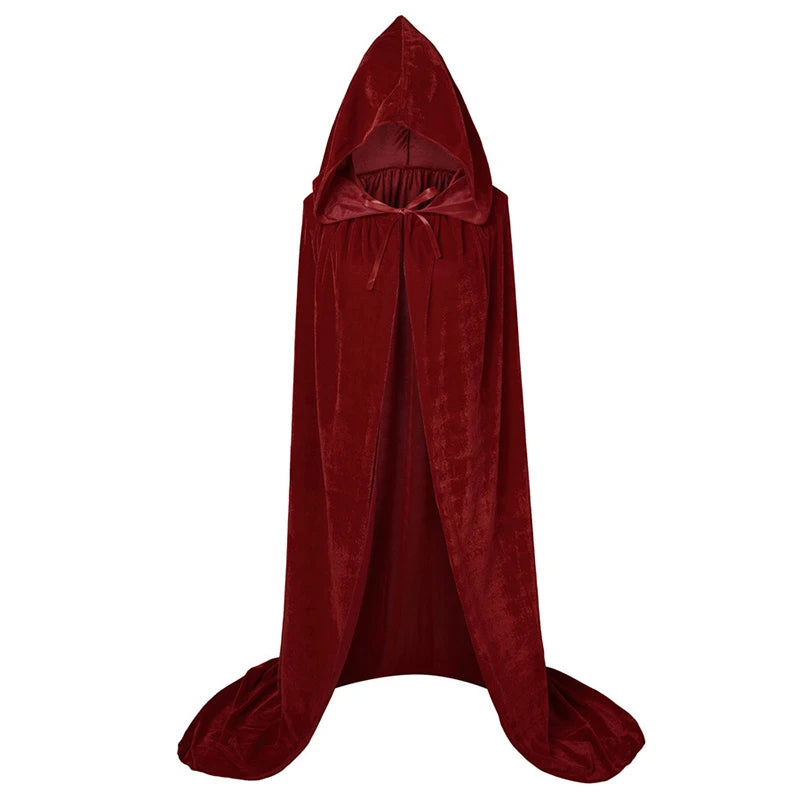 Cape de Cosplay Hocus Pocus avec Capuche – Manteau Unisexe pour Halloween 2025