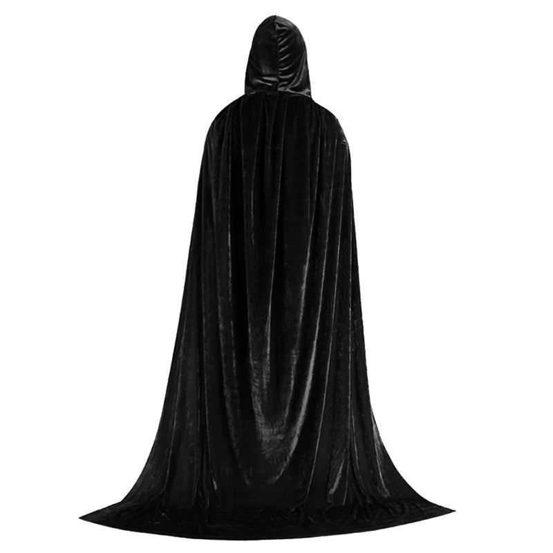 Cape de Cosplay Hocus Pocus avec Capuche – Manteau Unisexe pour Halloween 2025