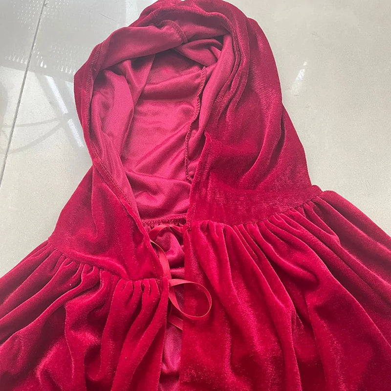 Cape de Cosplay Hocus Pocus avec Capuche – Manteau Unisexe pour Halloween 2025