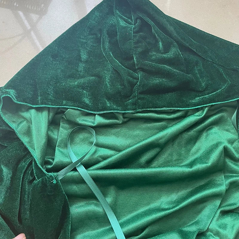 Cape de Cosplay Hocus Pocus avec Capuche – Manteau Unisexe pour Halloween 2025