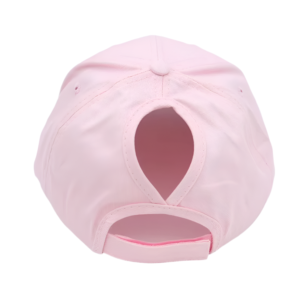 Women's Elegant Ponytail Cap with Back Opening - Comfortable and Practical for Tied Hair