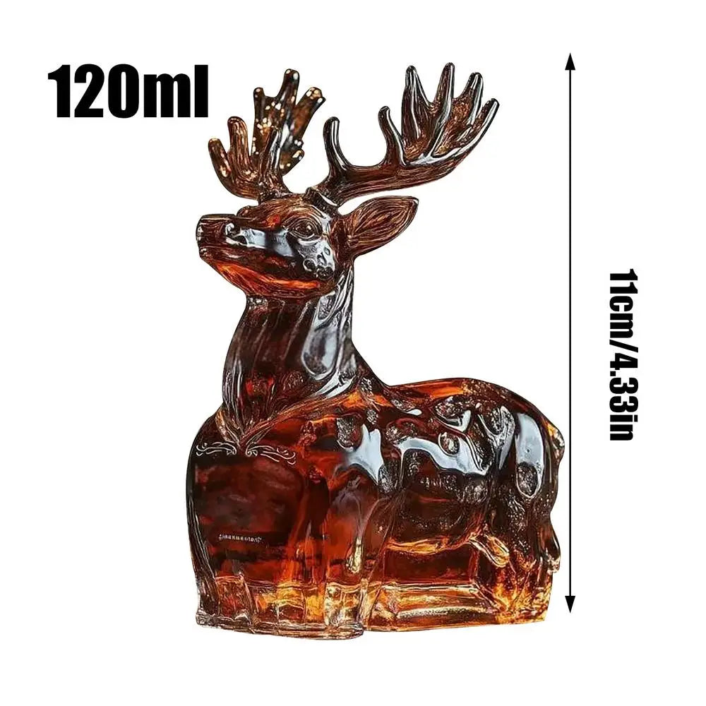 Glass Whisky Carafe with Animal Design – Elegant and Durable for Interior Decoration