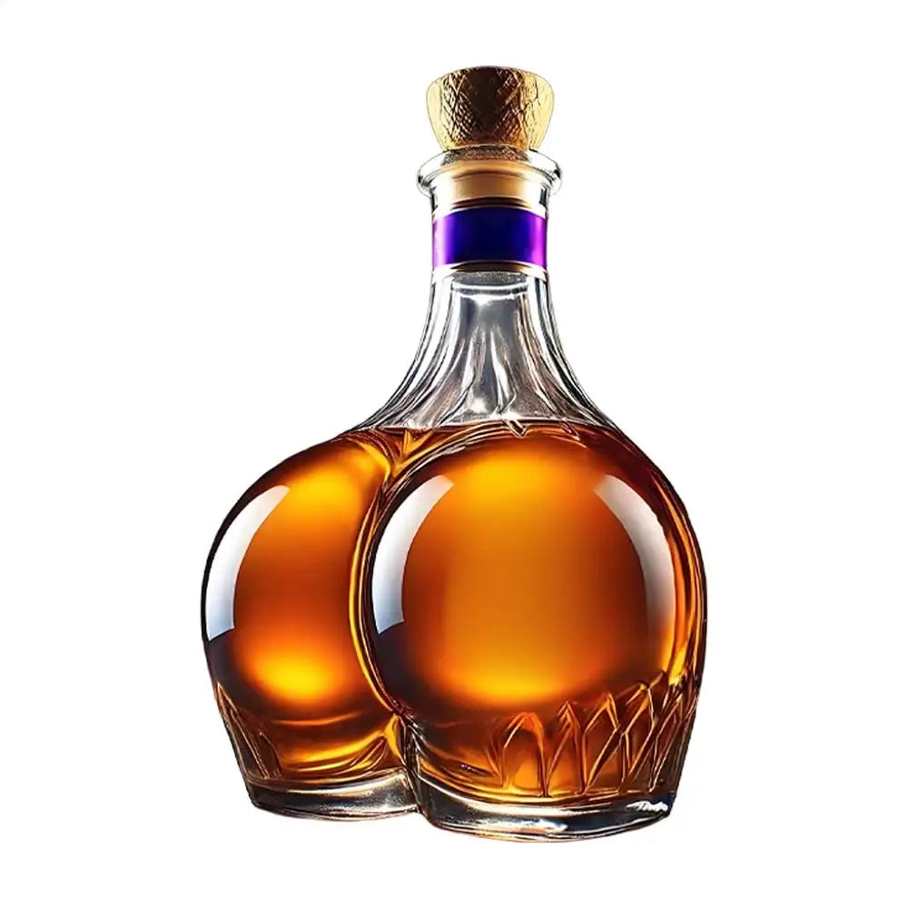 Creative Glass Carafe for Whisky and Spirits – Realistic and Elegant Design