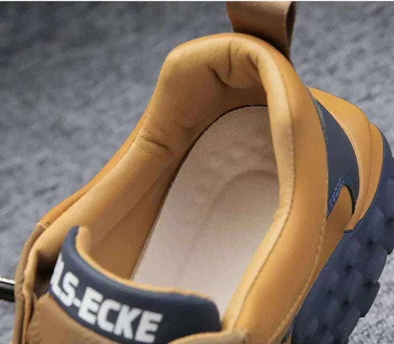 Chaussures Imperméables Confortables avec Semelle Antidérapante et Intérieur Rembourré – Disponibles en Blanc, Noir ou Marron