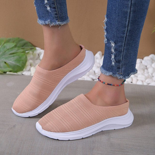 Breathable Slip-On Orthopedic Shoes for Summer with Padded Non-Slip Sole