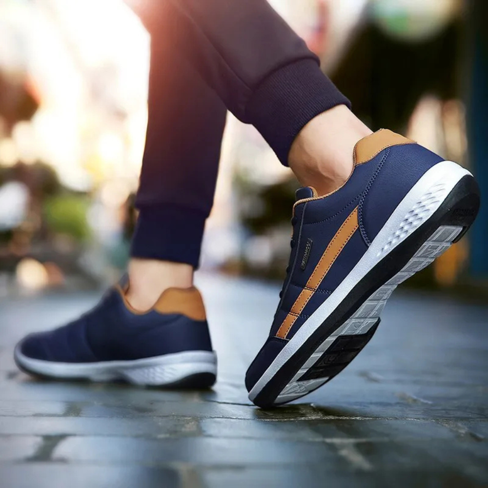 Orthopedic Leather Shoes for Women – Waterproof and Non-Slip Comfort with Wide Toe Box