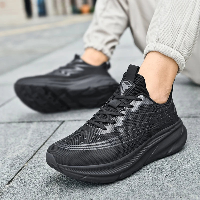 Chaussures de Course Légères avec Amorti Avancé – Confort Optimal pour Marathon, Tige Respirante et Construction Durable