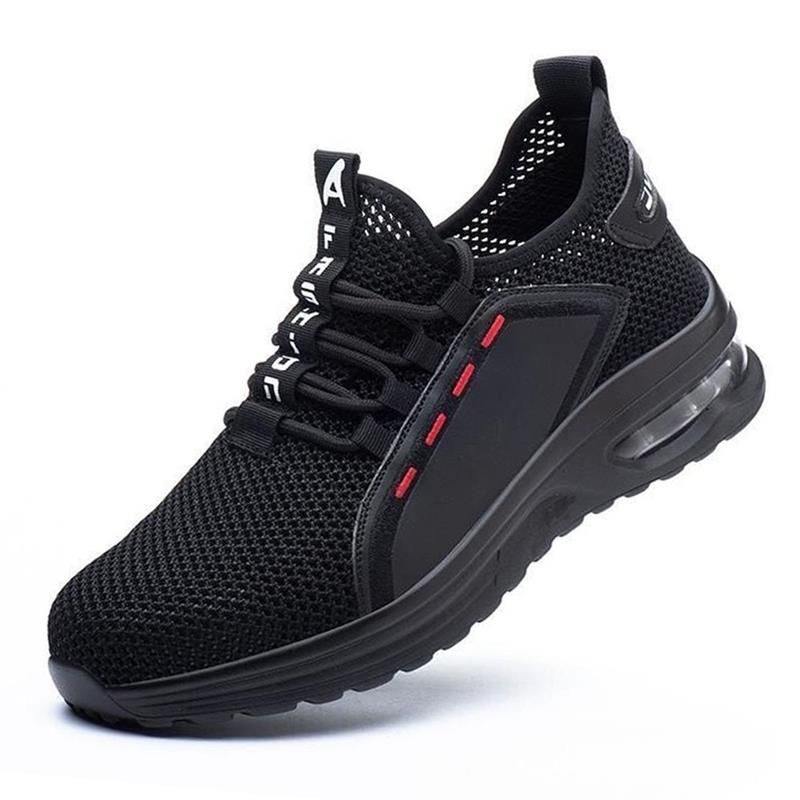 Chaussures de Sécurité Ultra Légères avec Protection des Orteils en Acier et Tige en Maille Respirante