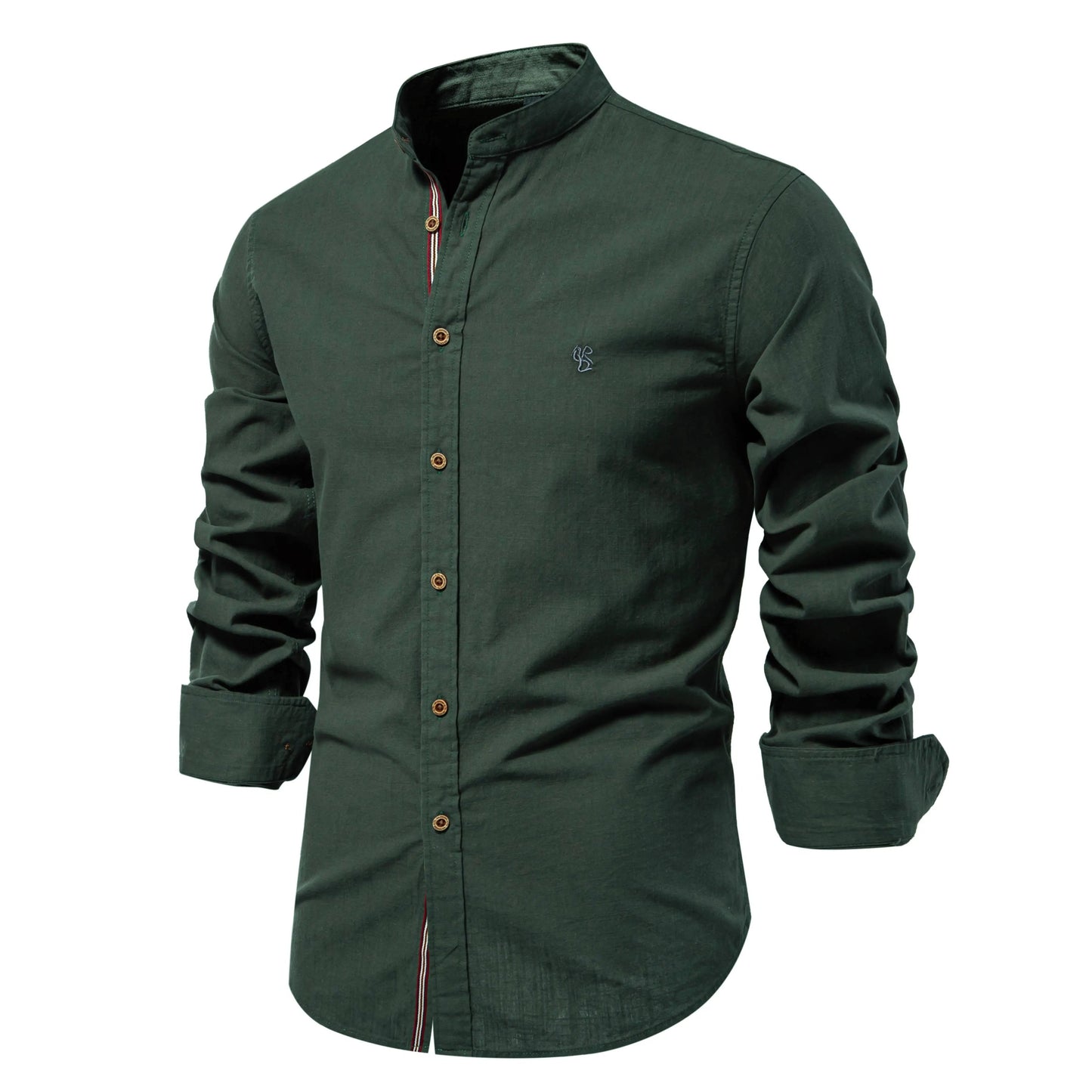 Long Sleeve Cotton Shirt for Men - Comfort and Casual Elegance