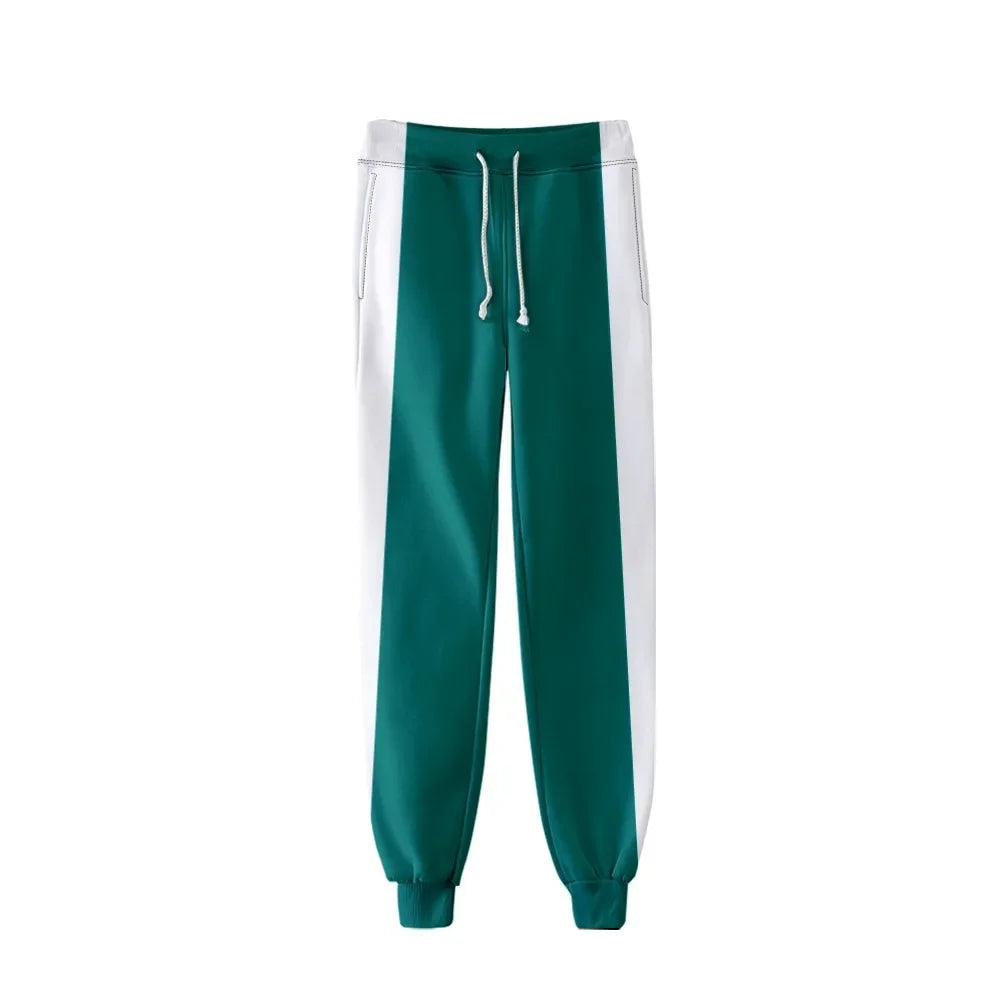 Costume Cosplay Seong Gi-hun de Squid Game – Ensemble Pantalon et Veste Vert pour Halloween et Fêtes à Thème