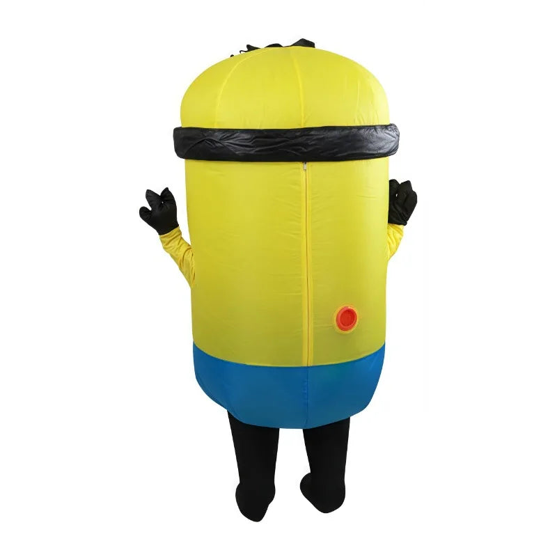 Costume Gonflable Minion Unisexe pour Adultes – Idéal pour Halloween et Fêtes à Thème