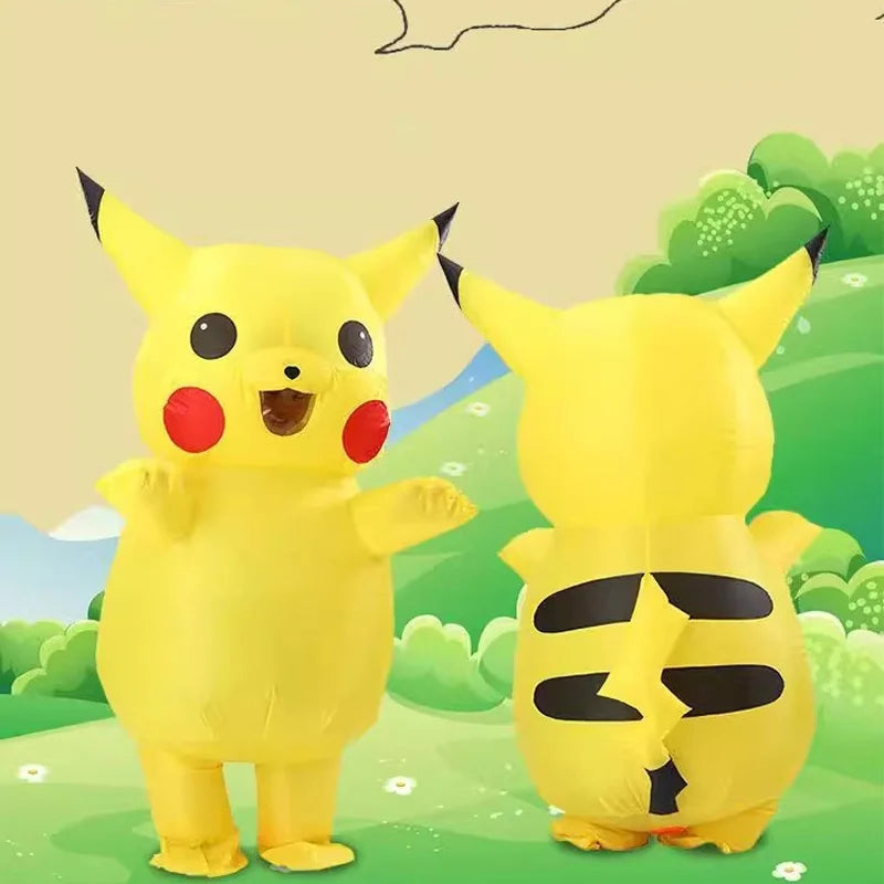Costume Gonflable Pikachu pour Halloween et Cosplay – Idéal pour Enfants et Adultes