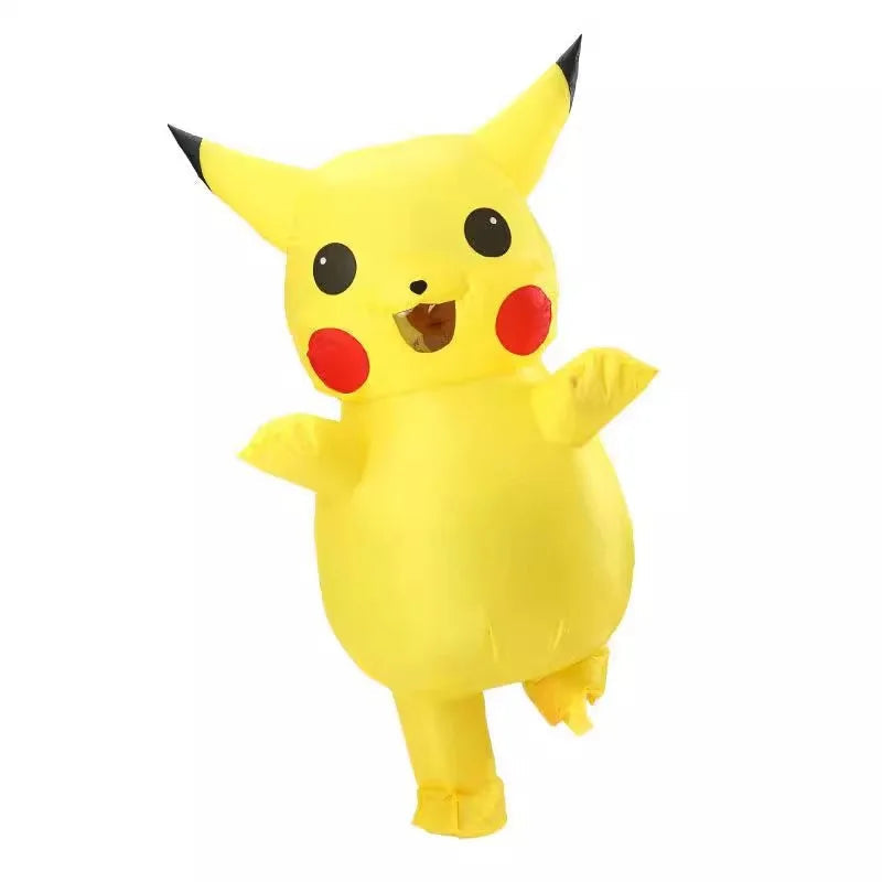 Inflatable Pikachu Costume for Halloween and Cosplay – Ideal for Children and Adults
