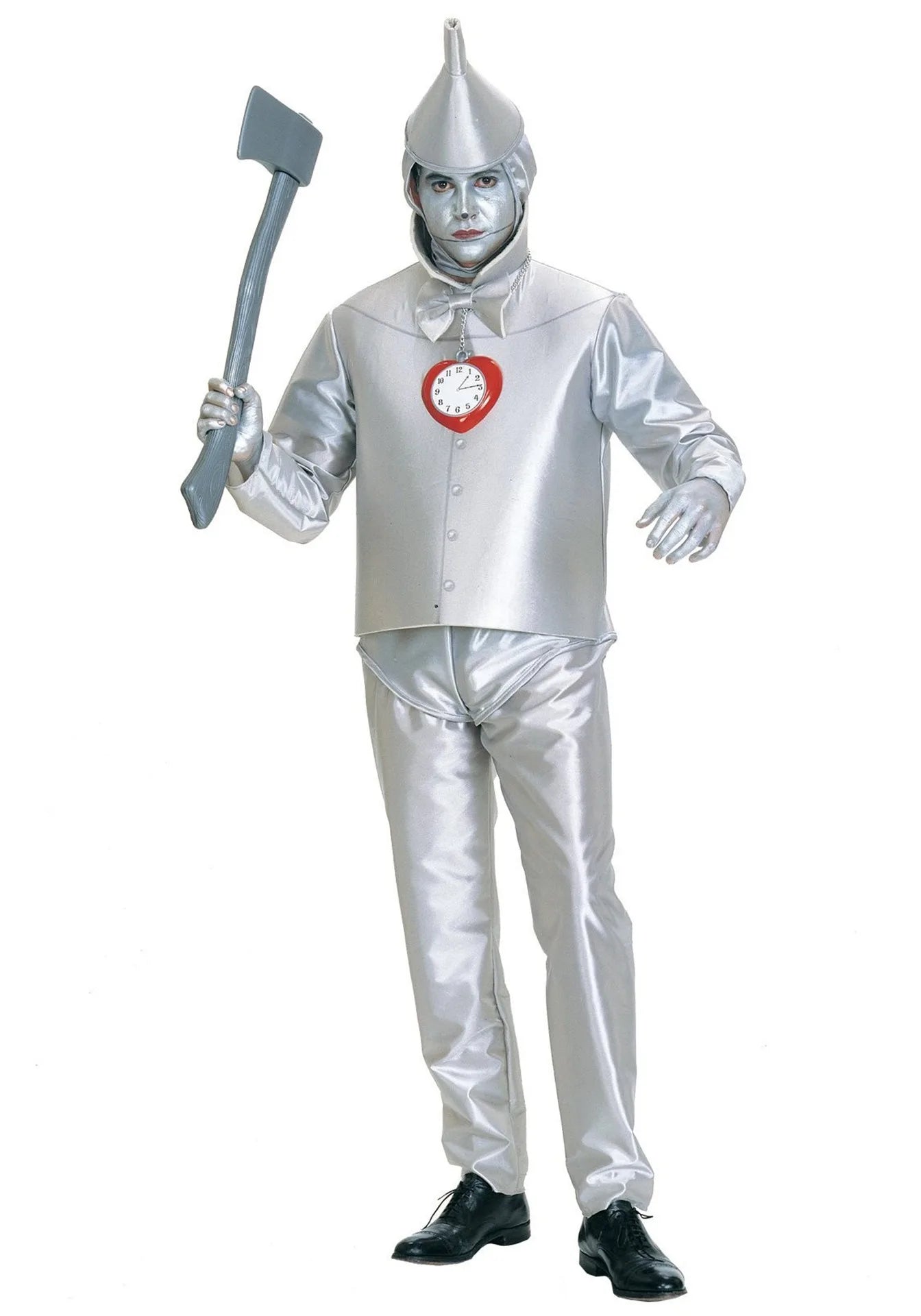 Costume Tin Man pour Parent et Enfant – Ensemble d'Halloween avec Détails Métalliques