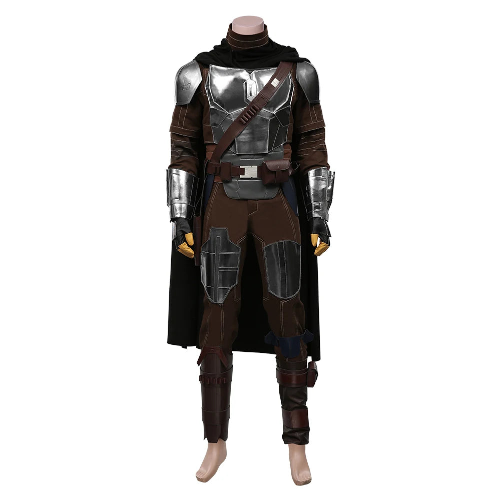 Costume de Chasseur de Primes Spatiales pour Halloween – Ensemble Complet avec Armure et Accessoires
