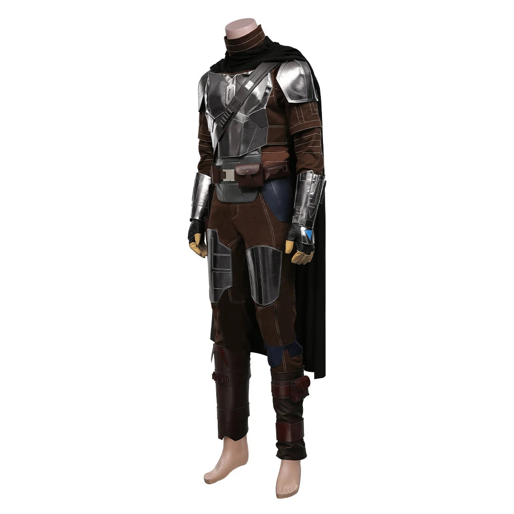 Costume de Chasseur de Primes Spatiales pour Halloween – Ensemble Complet avec Armure et Accessoires