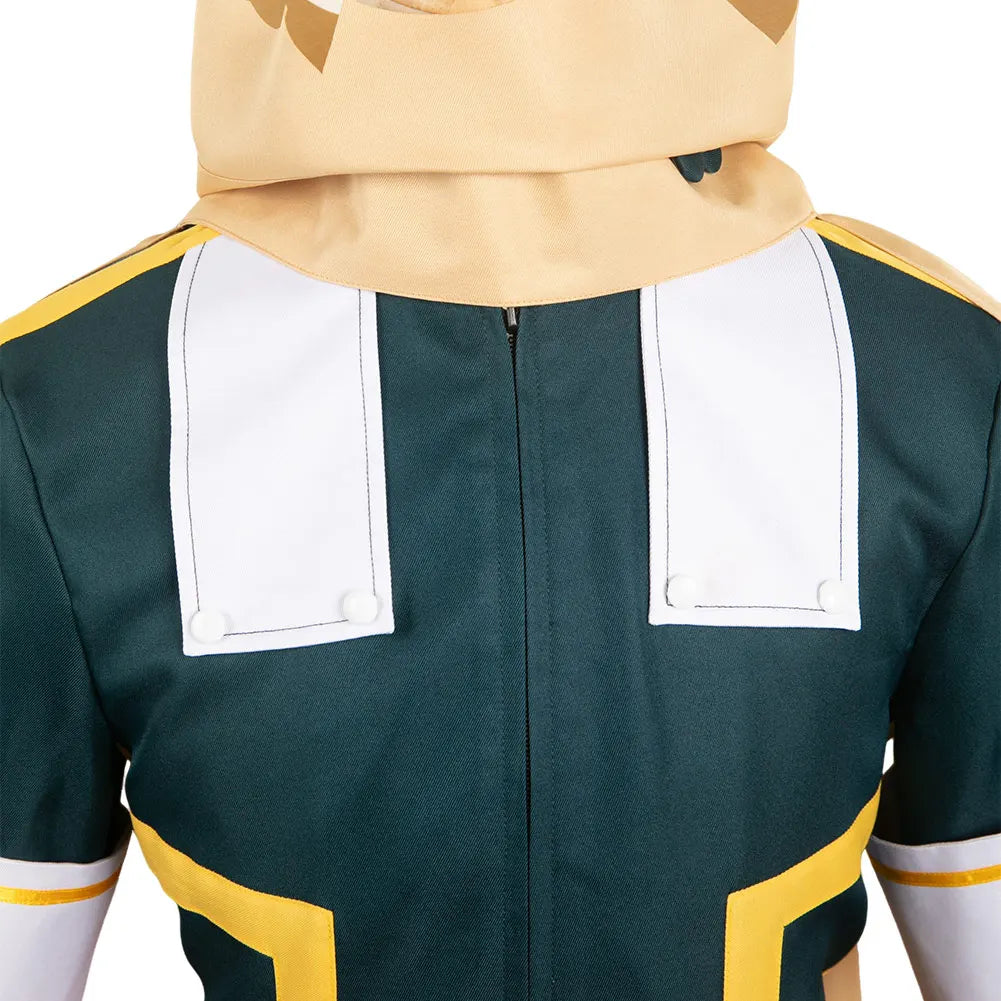 Costume de Cosplay Adulte Midoriya Izuku pour Halloween 2025 – Ensemble Complet avec Haut, Pantalon et Manteau