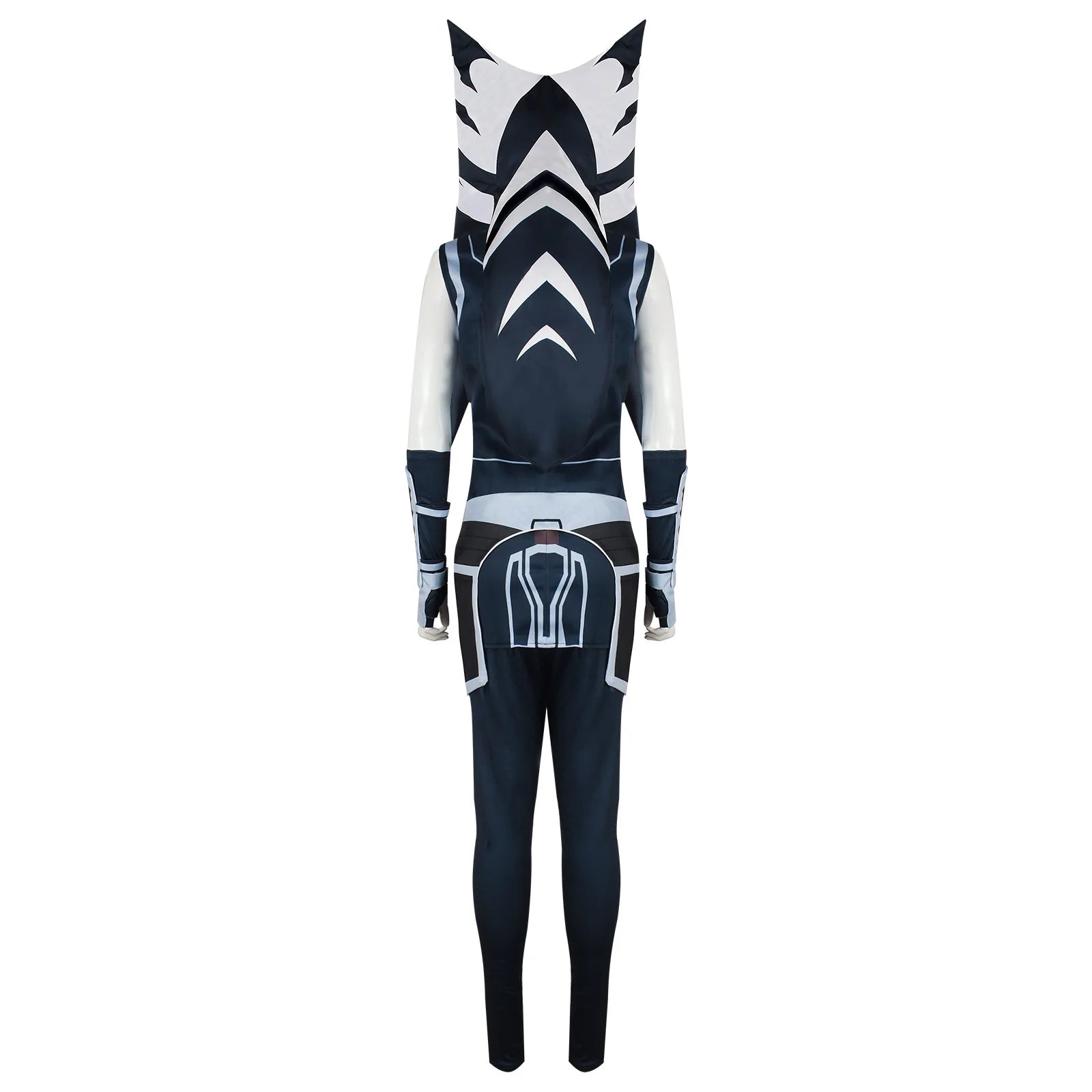Costume de Cosplay Ahsoka Tano pour Femmes – Ensemble Complet pour Halloween et Comic Con