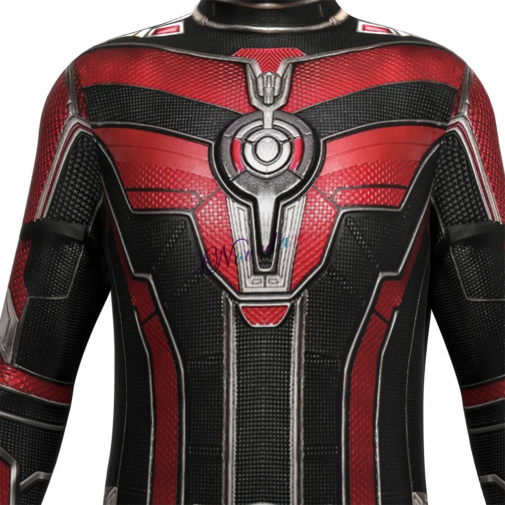 Costume de Cosplay Ant Man avec Casque – Ensemble Complet pour Halloween et Événements