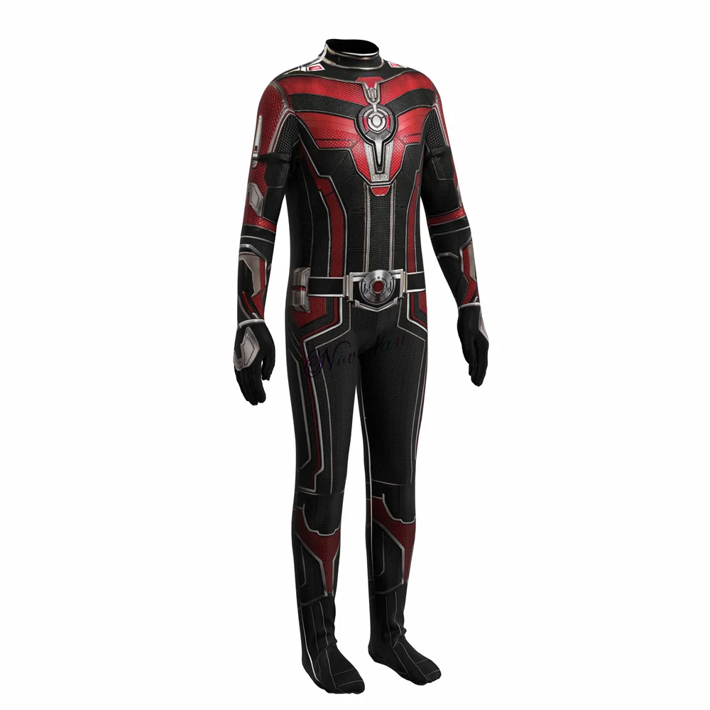 Costume de Cosplay Ant Man avec Casque – Ensemble Complet pour Halloween et Événements