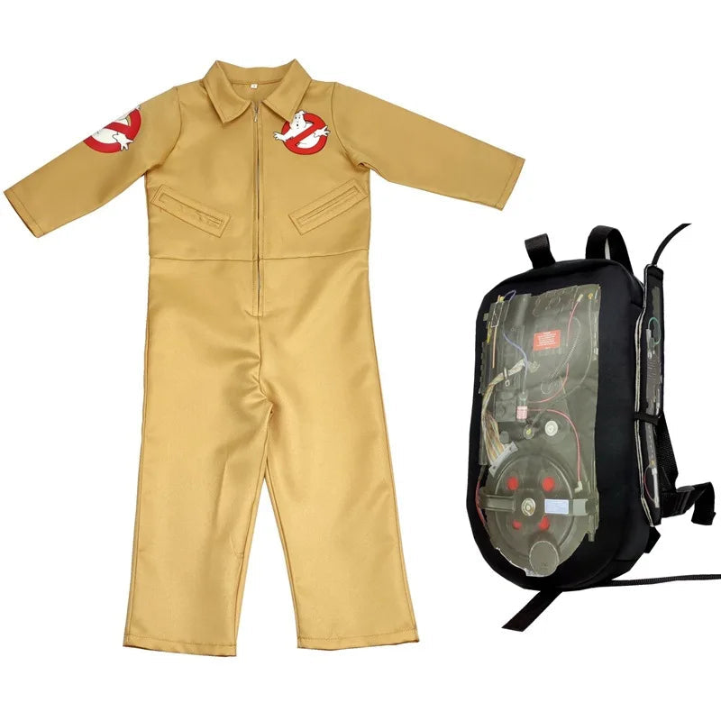 Costume de Cosplay Ghostbusters Unisexe avec Accessoires pour Halloween 2025