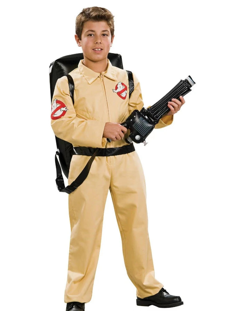 Costume de Cosplay Ghostbusters Unisexe avec Accessoires pour Halloween 2025