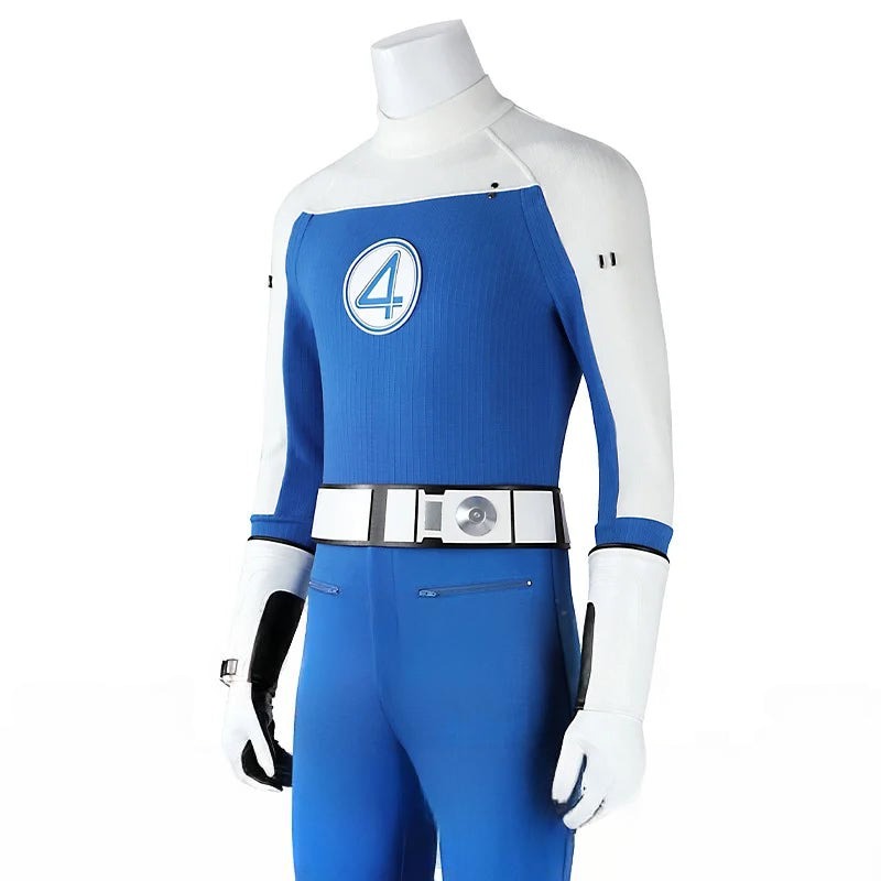 Costume de Cosplay Johnny Storm / Human Torch en Polyester – Idéal pour Halloween et Événements de Cosplay