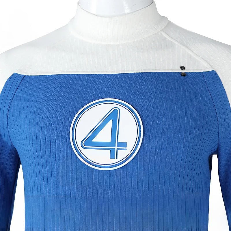 Costume de Cosplay Johnny Storm / Human Torch en Polyester – Idéal pour Halloween et Événements de Cosplay