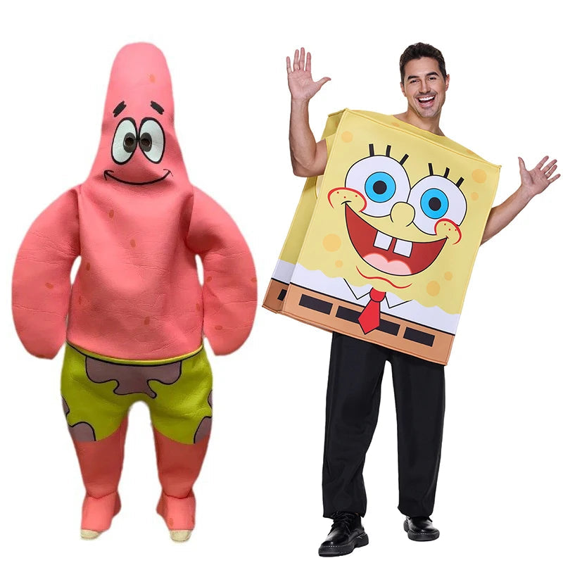 Costume de Cosplay Patrick de Spongebob – Ensemble Unisexe pour Halloween et Événements Thématiques