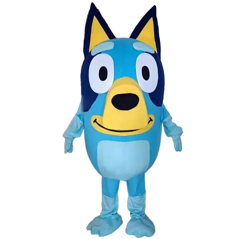 Costume de Mascotte Adulte Bluey Bingo Dog pour Halloween 2025 – Déguisement de Personnage de Télévision