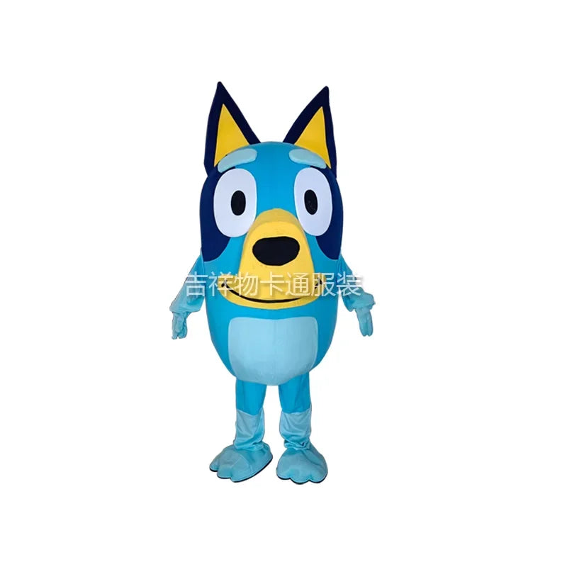 Costume de Mascotte Adulte Bluey Bingo Dog pour Halloween 2025 – Déguisement de Personnage de Télévision