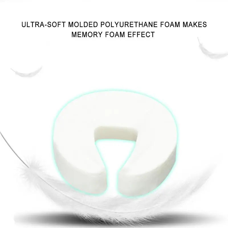 Coussin de Massage U Shaped Ergonomique Résistant à l'Huile et à l'Eau pour Tables de Massage – Confort Optimal et Facile à Nettoyer