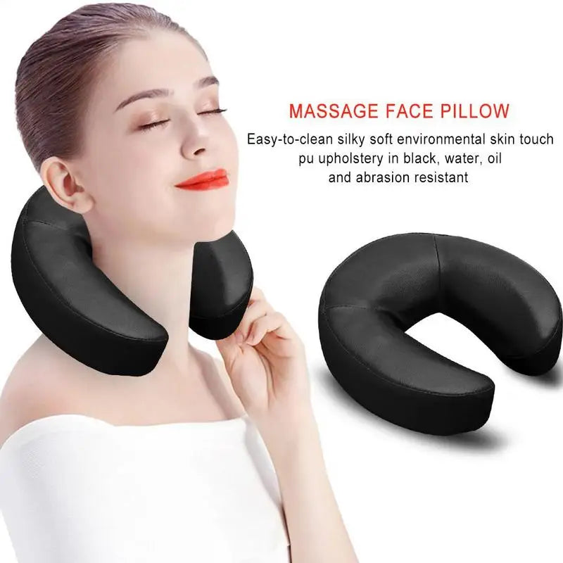 Coussin de Massage U Shaped Ergonomique Résistant à l'Huile et à l'Eau pour Tables de Massage – Confort Optimal et Facile à Nettoyer